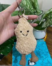 Jellycat AMUSEABLE PEANUT Authentic Soft Plush Toy Fun CUTE Food Collectible NWT