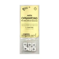 Koplow Dice d6 Math Operators (4 Function) New
