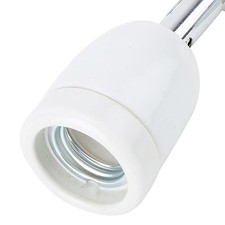 »E27 Rotatable Reptile Pet Clip Heat Lamp Bulb Base Socket Holder 300W