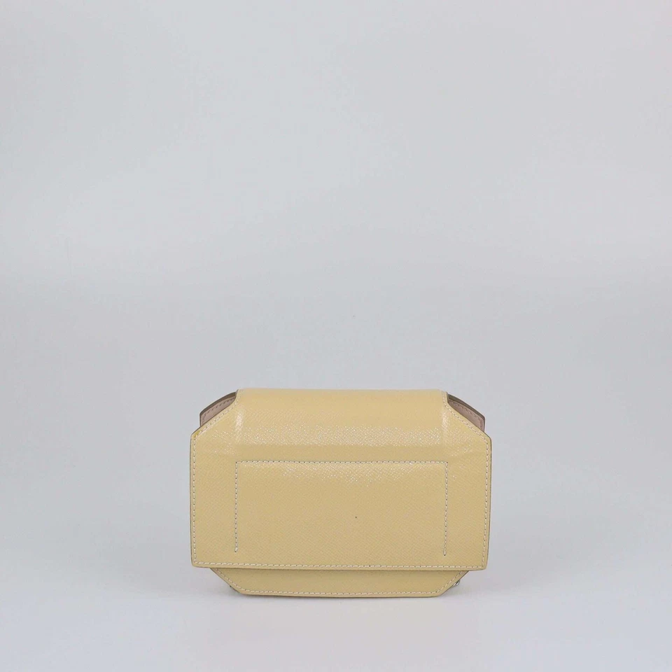 Cartera Givenchy Crema Patente Corte Lazo Cadena Foto 3 de 4