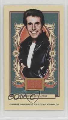 2013 Panini Golden Age Carolina Brights Mini Purple Back Henry Winkler #85 0f8