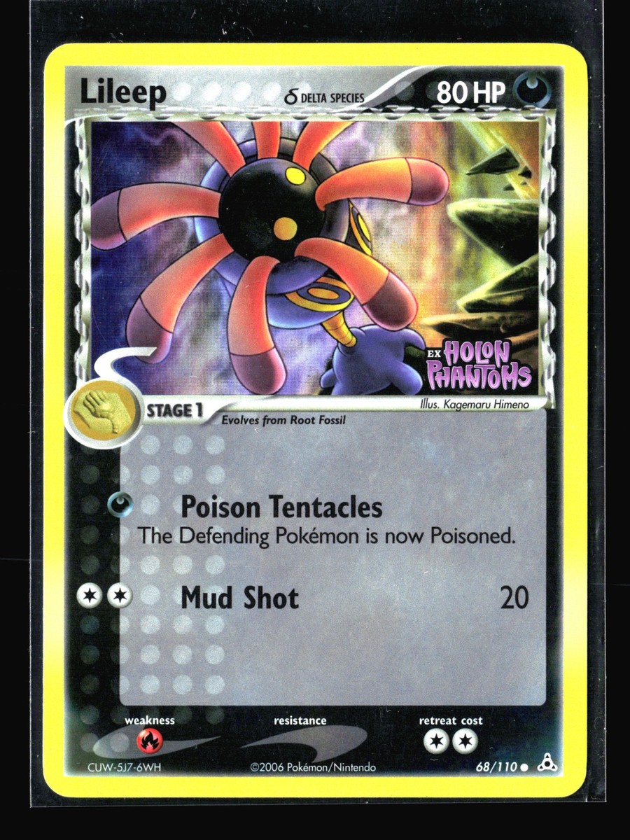 lileep pokemon card Lileep 10/236 Uncommon Reverse Holo Pokemon Card (Cosmic Eclipse) — Titan  Cards Ltd