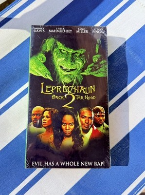 Leprechaun: Back 2 Tha Hood VHS 2003 Sticky Fingaz Horror Movie Sealed! 