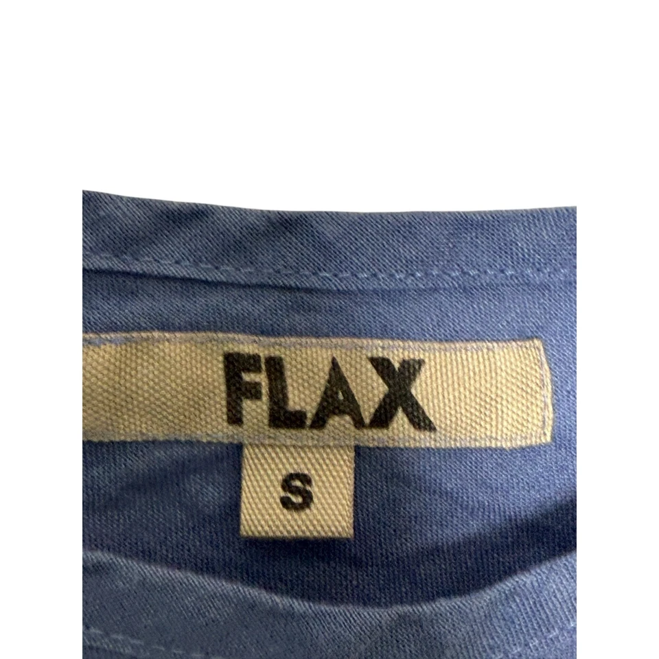 Camiseta sin mangas de lino lino con correas ajustables talla pequeña pero oversize Foto 3 de 4