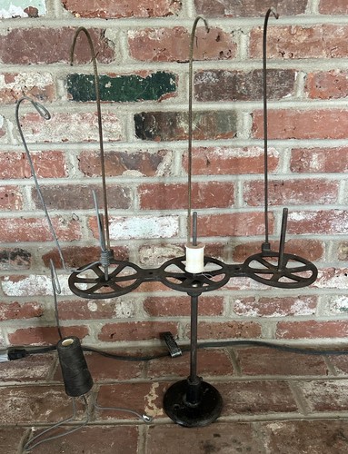 Vintage Cast Iron Sewing Machine Multi Spool Holder