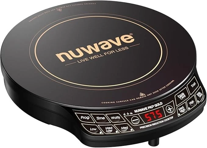 NuWave Precision Induction Cooktop (#30101, 12.25", ceramic, safety shut off)
