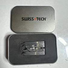 Swiss+Tech Micro-Tech 6-in-1 Stainless Multi Tool  Pliers EDC Compact