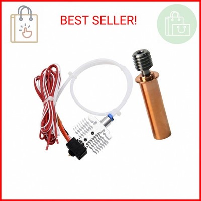 POLISI3D Ender 3 V2 Neo Hotend Kit Extruder Hot End 0.4mm Nozzle + 1pc Bimetal H