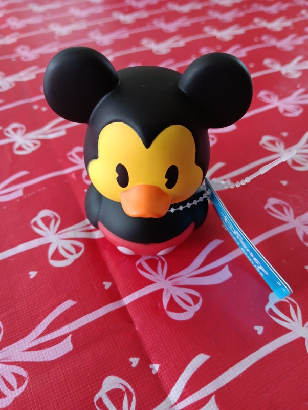 Disney - Mickey Mouse - Rubber Duck - Approx 3" High - Duckalooz