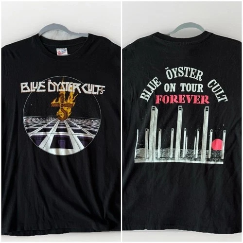 Blue Oyster Cult Forever Tour Size XL Single Stitch 1990s vintage concert t-shirt, vintage, size XL, single stitch, B+ condition