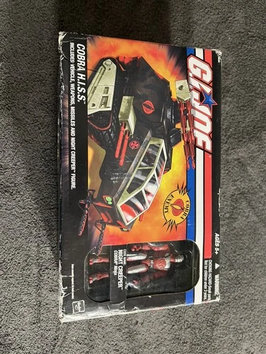 GI Joe COBRA H.I.S.S. 2005  Vehicle with Night Creeper Figure