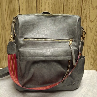 6612 Backpack Fashion Large Multipurpose Design Convertible Satchel Amazon.com: ZOCILOR Women main image 2