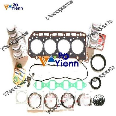 STD Piston Overhaul Kit For Yanmar 4TNE84 Engine John Deere 6675 990 4510