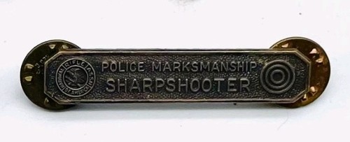 NRA Law Enforcement Police Sheriff Pistol Sharpshooter Pin