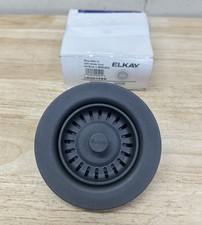 Elkay LKQD35BK Polymer Disposer Flange with Removable Basket Strainer - Black