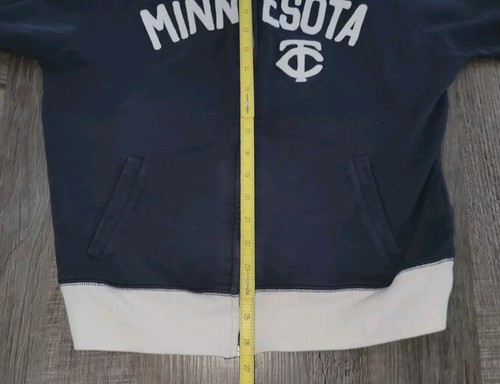 Minnesota Twins Banner 47 Jacke mit Reißverschluss dunkelblau Damen Größe L - Bild 8 von 8