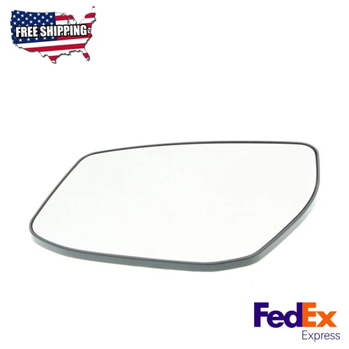 Mirror Glass Heated Driver Side Fits 2013-2019 Nissan Altima Sentra