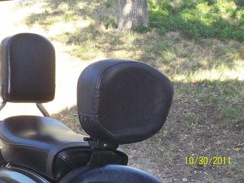 Fully Adjustable Driver's Backrest for 2000-up Yamaha V-Star 1100 Classic - Bild 4 von 17