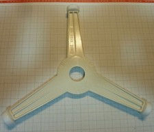 Mikrowellen Drehteller Antriebsstern Mitnehmer Rolle 19 mm aus Lunik 850 selten