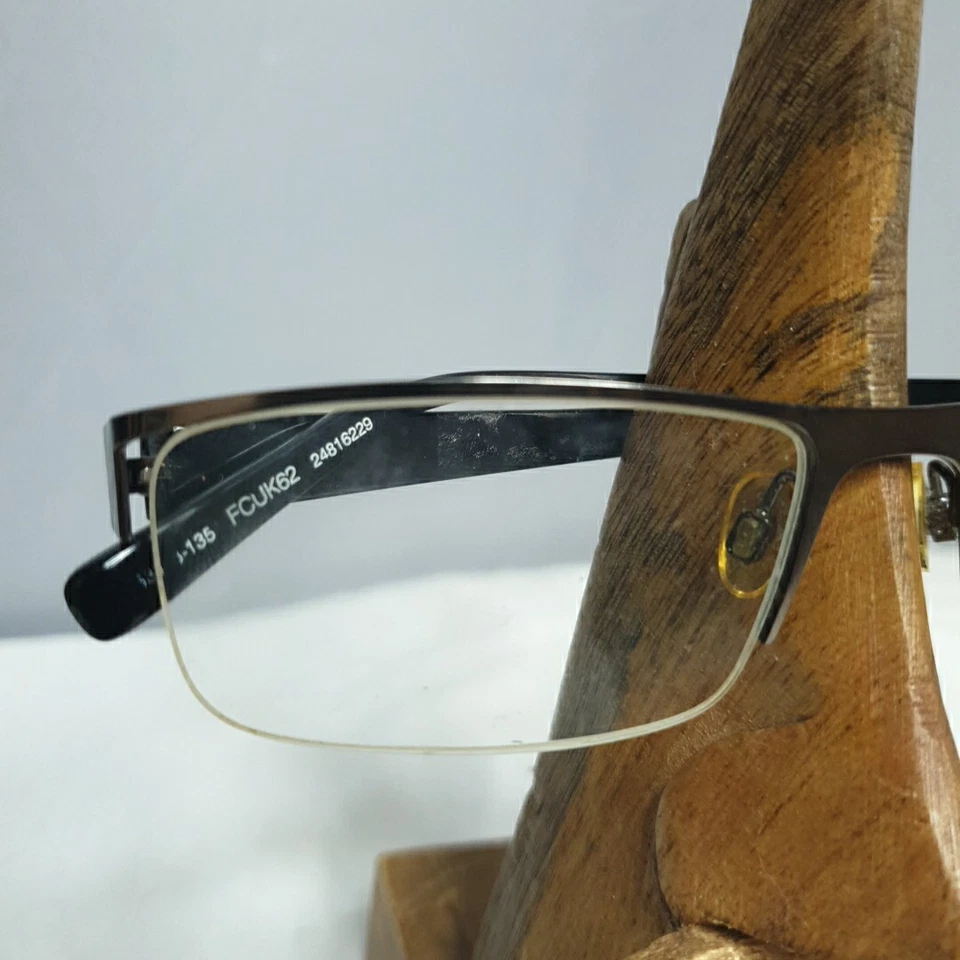 Fcuk 62 Monturas de Gafas Anteojos Medio Marco de Metal  Foto 2 de 4