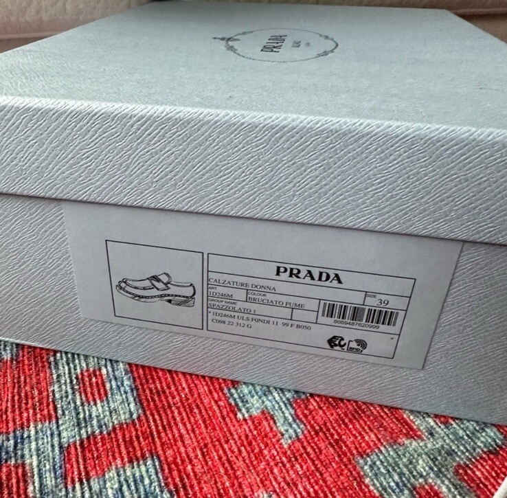 Prada Triangle Logo Loafer 39 | eBay Prada Triangle Logo Loafer 39 | eBay