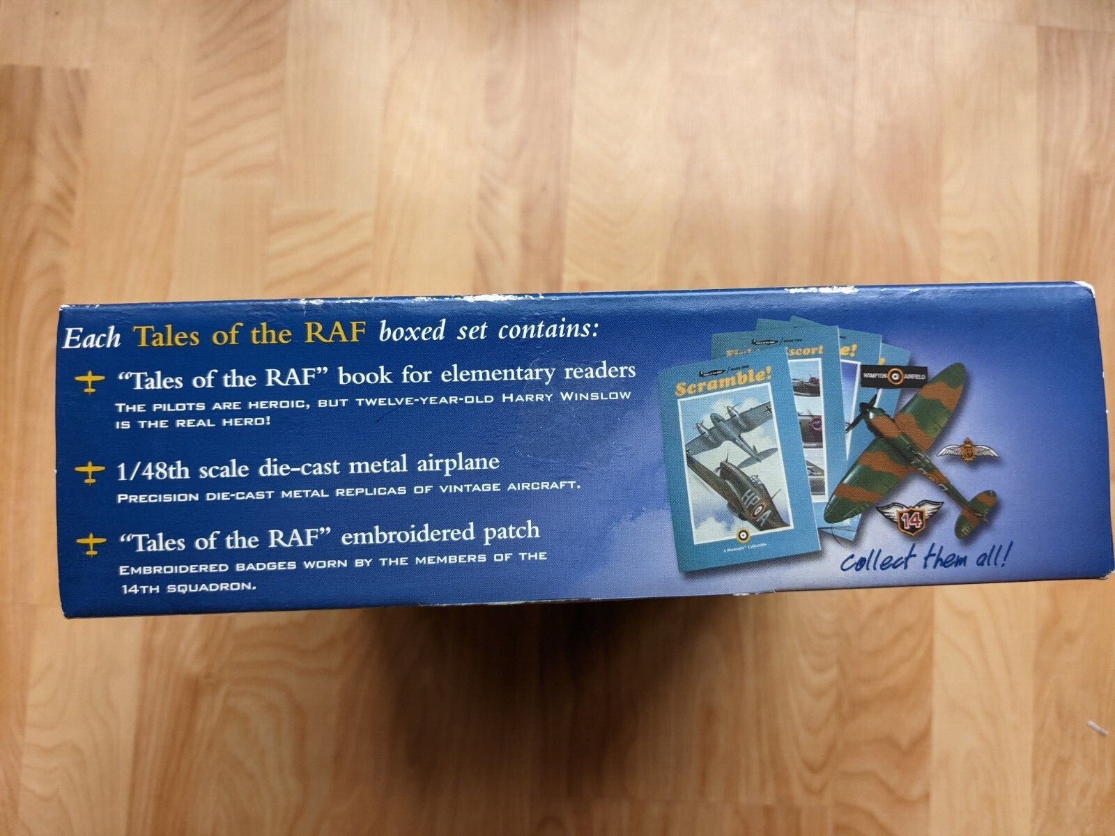 Tales Of The RAF (books 1-6) & Vought F4U Corsair InAir E-Z Build Model Kit, Set