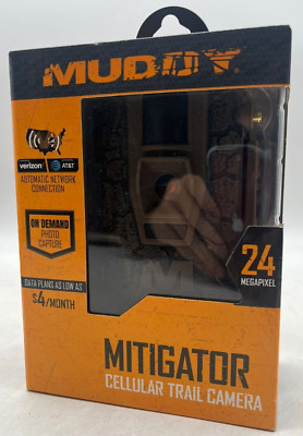 Muddy Mitigator Cellular Trail Camera - Brown ( MUD-MTGTR) - BRAND NEW