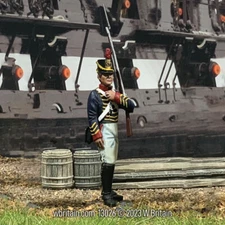 W.Britain 13026 U.S. Marine, War of 1812,  1811-1818 (Britains)