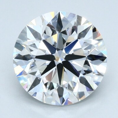 2.00 Ct ROUND Cut IGI Certified Lab Grown CVD Diamond F Color VS1 Clarity STONE