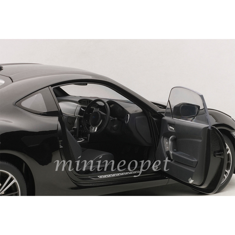 SUBARU BR-Z BLACK 1//18 DIECAST MODEL CAR BY AUTOART 78692