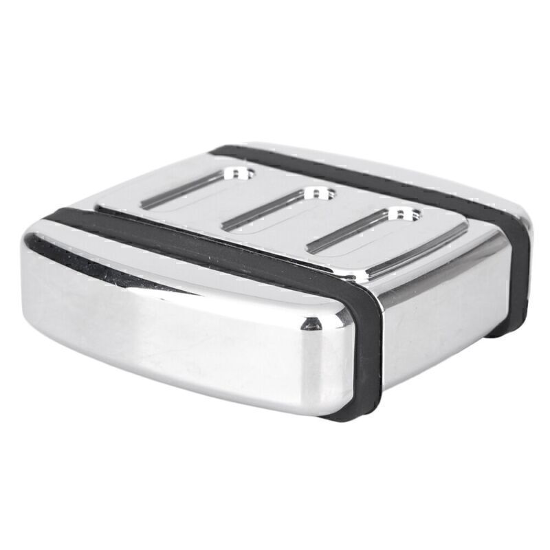 Rear Footrests Brake Pedal Cover Pad For Harley FXST Softail 19842016