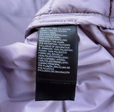 North Face Vest Womens XL Purple 550 Roxborough 2.0 North Face Vest Womens XL Purple 550 Roxborough 2.0