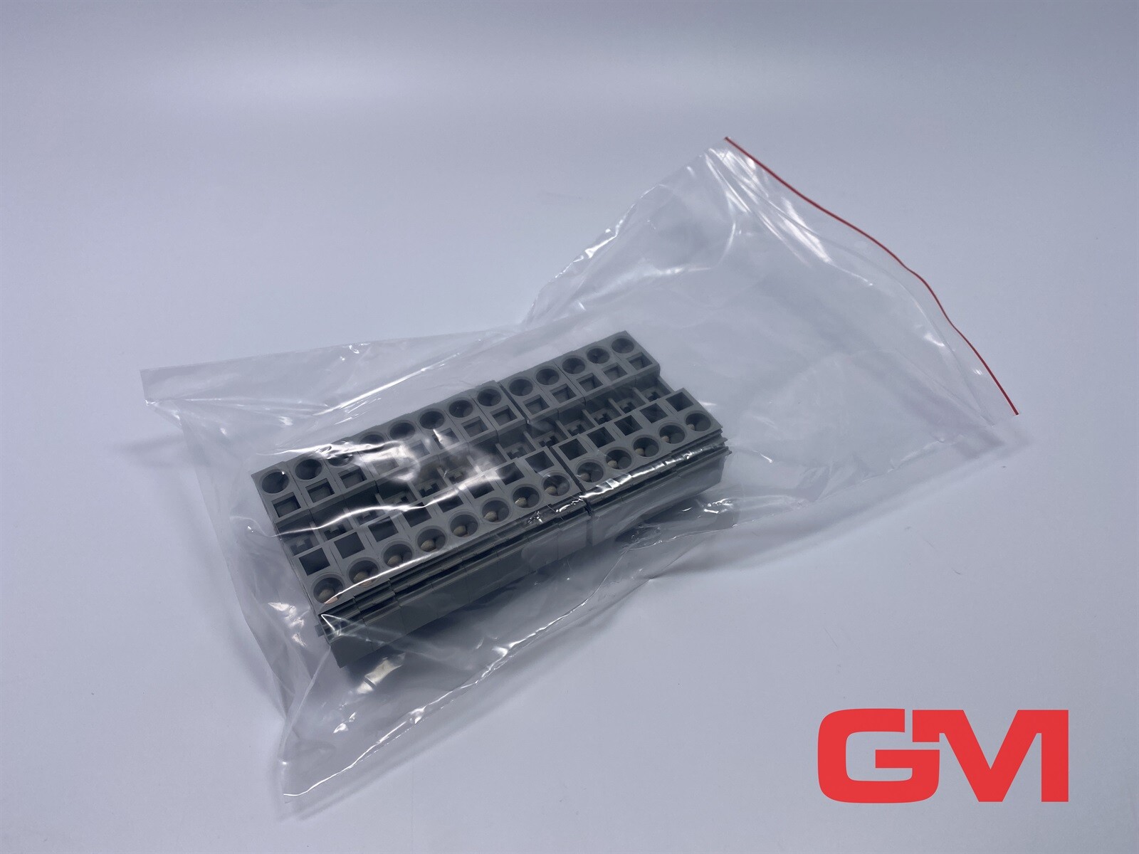 Pack of 13x Wago 2-conductor through terminal block 283-601 16qmm gray