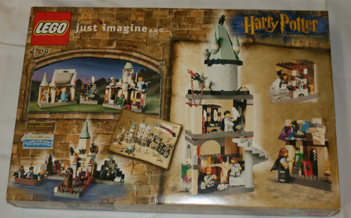 Every 2001, 2002 LEGO Harry Potter Set = Huge LEGO Hogwarts! 