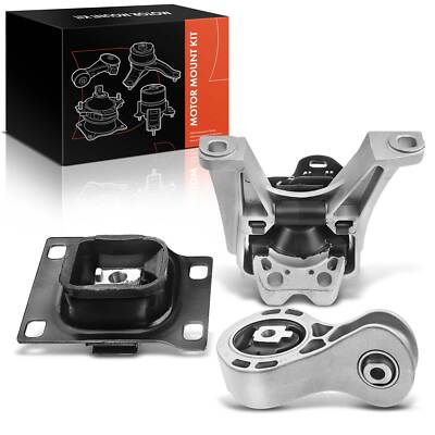 3x Engine Motor & Transmission Mount for Ford Focus 08-11 2.0L Automatic Trans.