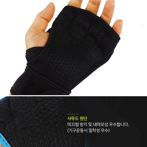 Trovis Neopren Wrist Wrap Handschuhe/Fitnessstudio Gewicht Fitness Training Grip Pads - Bild 11 von 15