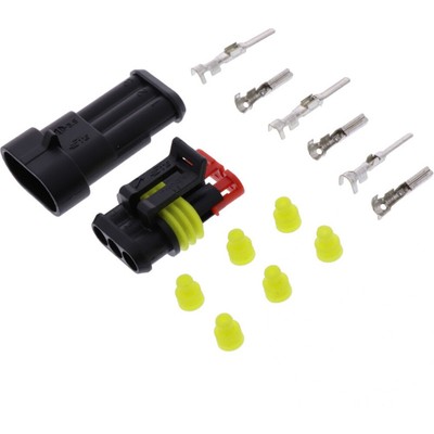 Steckgehäuse Set 3-polig JMP TYCO AMP SUPERSEAL steckgeh kit 3pol