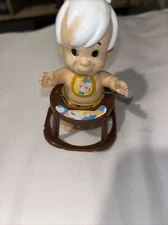 The FLINTSTONES WIND-UP  FIGURE Bam Bam walking  1993 Hanna Barbera