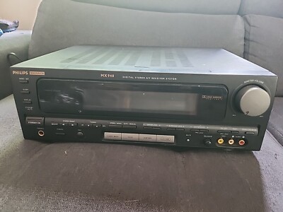 Vintage Original Philips Magnavox MX940 Digital Stereo AV Receiver - Powers On