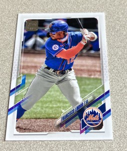 2021 Topps Series 2 SP Photo Variation #489 Francisco Lindor Mets