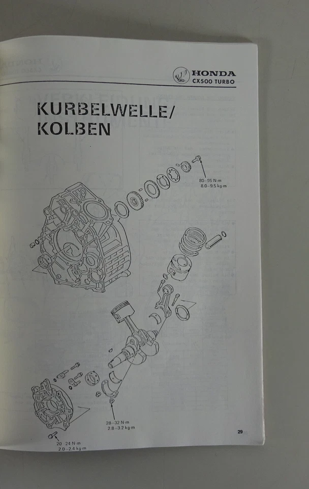 Manual de Operación Honda Cx 500 Turbo Año 1981-1982 - Imagen 4 de 4