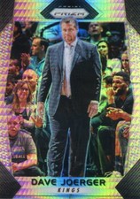 2017-18 PANINI PRIZM HYPER SILVER DAVE JOERGER KINGS NO. 30