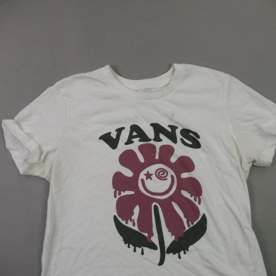 Vans рубашка для мальчиков маленький короткий рукав повседневный ворота белый легкий - Изображение 3 из 4