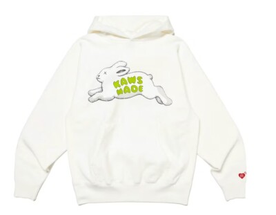 Human Made x KAWS Hoodie FW23 Hoody White | eBay