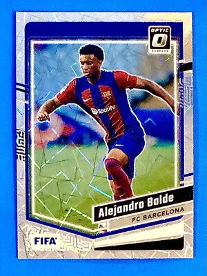 2023-24 Panini Donruss Optic Soccer Velocity Prizm Alejandro Balde #116