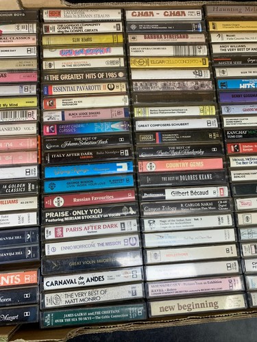 100 x Vintage Cassette Tapes Job Lot Collection Classic All Titles as pictured - Picture 4 of 7