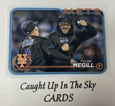 2024 Topps Series 2 Tylor Megill Golden Mirror SSP - Mets P/R 140