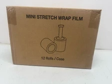 Packing Shrink Wrap Film 5" in x 80 Gaugex 1000FT 12 Rolls 80Gauge