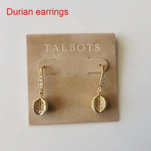 Talbots Gold Plated Fruit Drop Earrings Chic Vacation Jewelry 6Style