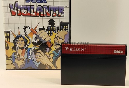 SEGA MASTER SYSTEM VIGILANTE RETRO GAME VINTAGE 1988 USED IN BOX - Picture 3 of 8